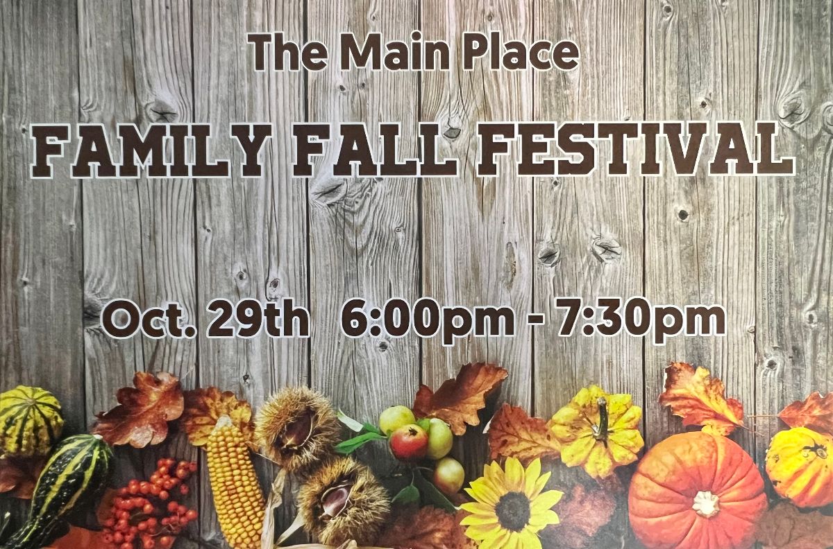 Family Fall Festival at Main Place Christian Fellowship at 1310 E Lincoln Ave, Orange Ca. 92865